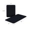 Hastings Home 2-piece Bathroom Rug Set, Memory Foam Mats, Wavy Microfiber Non-Slip Absorbent Runner, Black 903237XPT - alternate 3